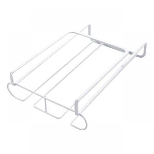 (Double) Stainless Steel Wine Rack Wine Glass Rack Bar Kitchen