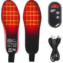 Indoor Wireless Foot Warmer Heated Insole for Hunting Fishing Hiking Camping Unisex
