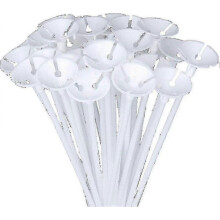 Single Balloon Sticks - 100pcs Balloon Sticks Clear Balloon Sticks for Wedding Birthday Holiday Party Decor, Balloon Sticks 40cm