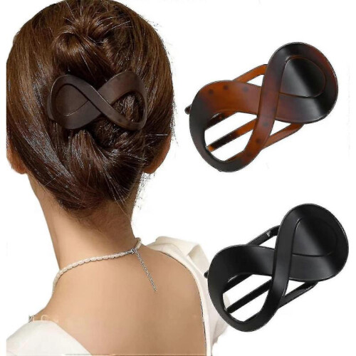 2 Pcs Large Hair Claw Clips