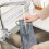 (Sky Blue, 5pcs) 5\10pcs Kitchen Fruit and Vegetable Storage Mesh Bag Can Be Hung 5