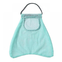 (Sky Blue, 5pcs) 5\10pcs Kitchen Fruit and Vegetable Storage Mesh Bag Can Be Hung