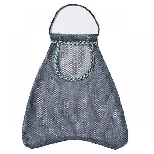 (Gray, 10pcs) 5\10pcs Kitchen Fruit and Vegetable Storage Mesh Bag Can Be Hung