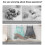 (Sky Blue, 10pcs) 5\10pcs Kitchen Fruit and Vegetable Storage Mesh Bag Can Be Hung 4