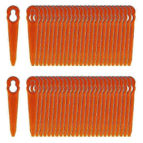 100Pcs for STIHL Polycut 2-2 ABS Cutting Blades Lawn Mower Replacement Parts 1