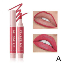 (01) Lip Stain Marker Waterproof Long Lasting Color Effect Lip Pen Sweat Proof