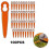 100Pcs for STIHL Polycut 2-2 ABS Cutting Blades Lawn Mower Replacement Parts 1