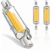 R7S LED Bulb 78mm Dimmable, 10W R7S LED COB Light Bulbs, R7S LED 78mm High Lumen 3000K Warm White, R7S LED Lamp 1000LM, 360 Beam, AC 220-240V, Pack of