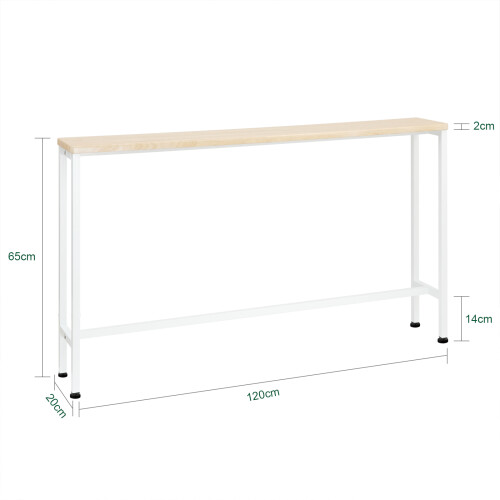 SoBuy Console de Entrada FSB19-Z com 120cm 2