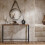 SoBuy Slim Console Table 120x20x80cm 2