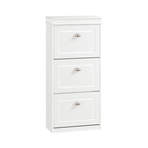 SoBuy Meuble à Chaussures 12 Paires, Blanc, 53x24x117 cm