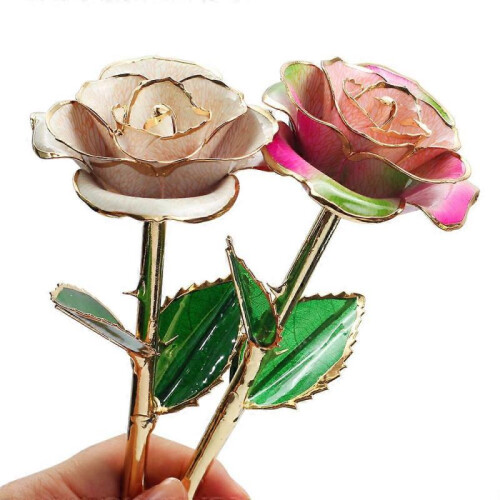 (H3) Eternal Rose Flower Band Vertical Wedding Decor Gift For Mom 2