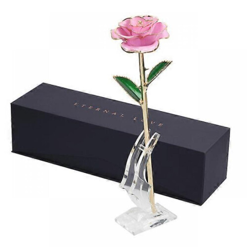 (H3) Eternal Rose Flower Band Vertical Wedding Decor Gift For Mom