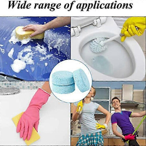 (100pcs) 500pcs Car Windshield Glass Concentrated Washer Tablets Solid Car Effervescent Tablets Glass Solid Wiper Cleaning Tablet For Car 2