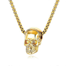 Necklaces Men - Stainless Steel Gothic Skeleton Necklace Halloween Gifts for Man Boys