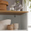 SoBuy Ψηλό Ντουλάπι Μπάνιου BZR44-W Λευκό 60x160x30 cm 6