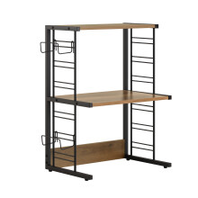 SoBuy KCR08-PF magnetronplank met 2 planken