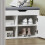 SoBuy Banc à Chaussures Blanc FSR96-W 9