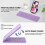 Mini Foldable Bluetooth Wireless Keyboard (sync Up To 3 Devices), Portable Folding Keyboard for And 3