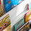 Bibliotecă copii SoBuy KMB32-W, 4 compartimente 5