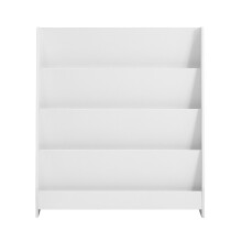 SoBuy Kids Bookshelf 4 Shelves White 80x30x88cm