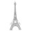 Metal Paris Eiffel Tower Model Figurine Travel Souvenir Eiffel Tower Metallic Statue Eiffel Tower Figurine 3