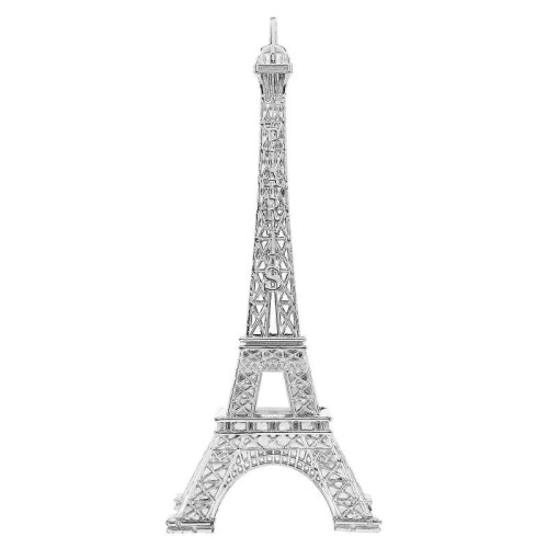 Metal Paris Eiffel Tower Model Figurine Travel Souvenir Eiffel Tower Metallic Statue Eiffel Tower Figurine 1