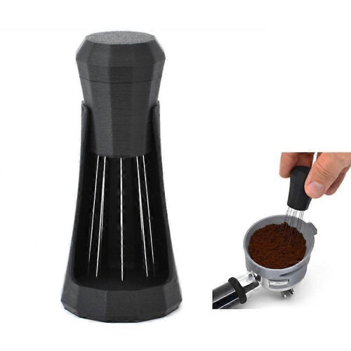 (Silver B) Espresso Blender Coffee Cloth Powder Needle Pine Powder Coffee Maker 1