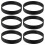 6 Pcs Egg Cooker Rings Burger Molds Creative DIY Egg Frying Molds (Black) 1