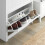 SoBuy Meuble à Chaussures 2 Abattants FSR87-W 4