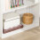 SoBuy Folding Desk with 3 Shelves, White 8