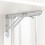 SoBuy Folding Desk with 3 Shelves, White 7