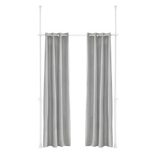 SoBuy Raumteiler KLS12-HG Hellgrau 162x200cm