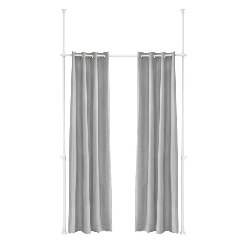 SoBuy Raumteiler KLS12-HG Hellgrau 162x200cm