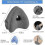 Leg Pillow, Ergonomic Side Sleeping Pillows, Memory Foam Knee Pillow with Strap for Side Sleeper, Le 2
