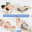 Leg Pillow, Ergonomic Side Sleeping Pillows, Memory Foam Knee Pillow with Strap for Side Sleeper, Le 3
