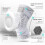 (1 pair white, S) Knee Braces For Knee Pain,limitless Knee Pro 5
