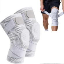 (1 pair white, L) Knee Braces For Knee Pain,limitless Knee Pro
