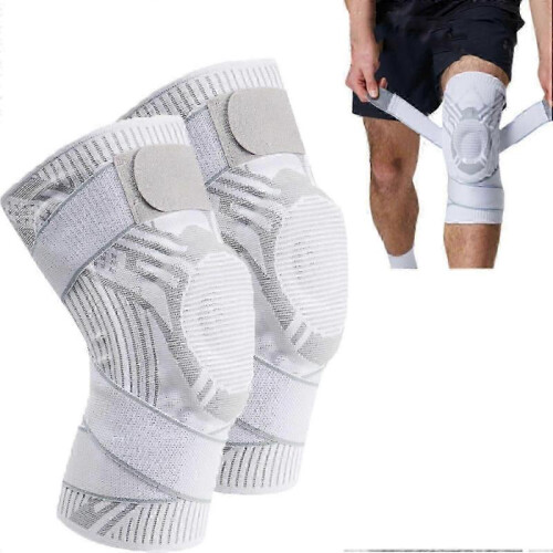 (1 pair white, S) Knee Braces For Knee Pain,limitless Knee Pro