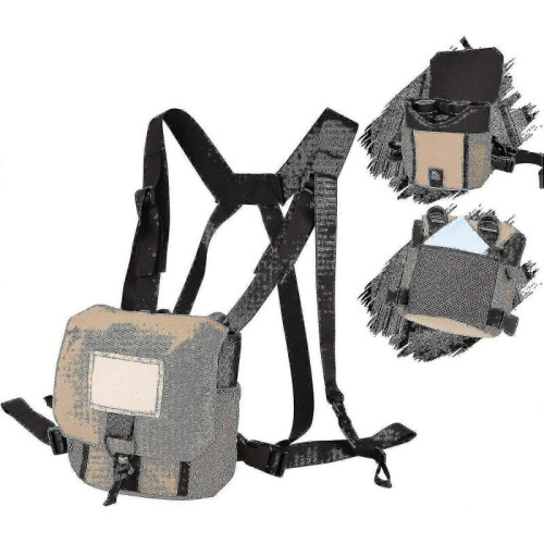 Binocular Bag Case with Harness - Chest Pack Bag for Binoculars