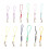 15PCS Lobster Clasp Phone Lanyard Mobile Phone Key String DIY Jewelry Strap 1