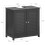 SoBuy Ντουλάπι Μπάνιου FRG237-DG Γκρι 60x58x35cm 3