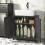 SoBuy Ντουλάπι Μπάνιου FRG237-DG Γκρι 60x58x35cm 6
