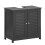 SoBuy Ντουλάπι Μπάνιου FRG237-DG Γκρι 60x58x35cm 1