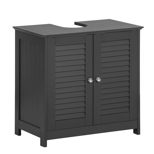 SoBuy Ντουλάπι Μπάνιου FRG237-DG Γκρι 60x58x35cm