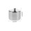 Seasoning Storage Container Stainless Steel Sugar Jar Kitchen Storage Jar with Spoon 18