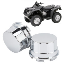 4PCs Räder Staubschutz Effektiver Schutz für ATV Quad Go Kart Felgenräder 110cc 125cc 250cc Kunststoff Flachkopf