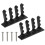 2Pcs Bow and Arrow Wall Mounted Storage Brackets Holder Rack with Screws 1