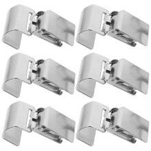6pcs Rug Display Stainless Steel Clips Rug Clips Heavy Duty Hanging Clip Rug Holders Tapestry Holding Grippers for Store