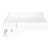 SoBuy White Clip-On Bedside Shelf Tray 13